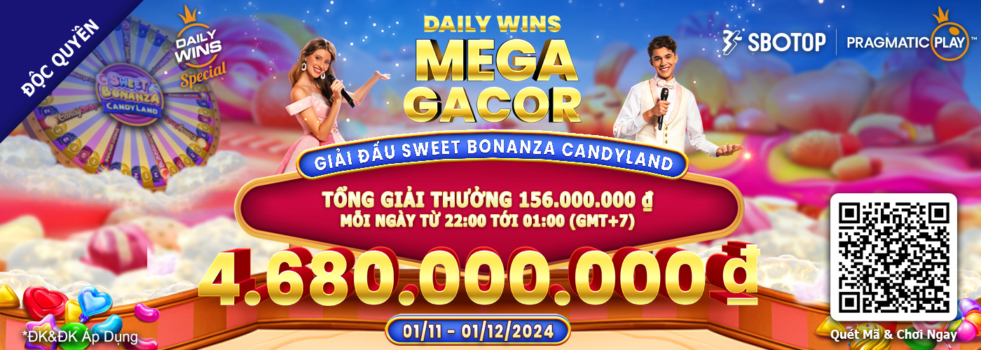 Casino Trực Tiếp Pragmatic Play: Giải Đấu Sweet Bonanza Candyland